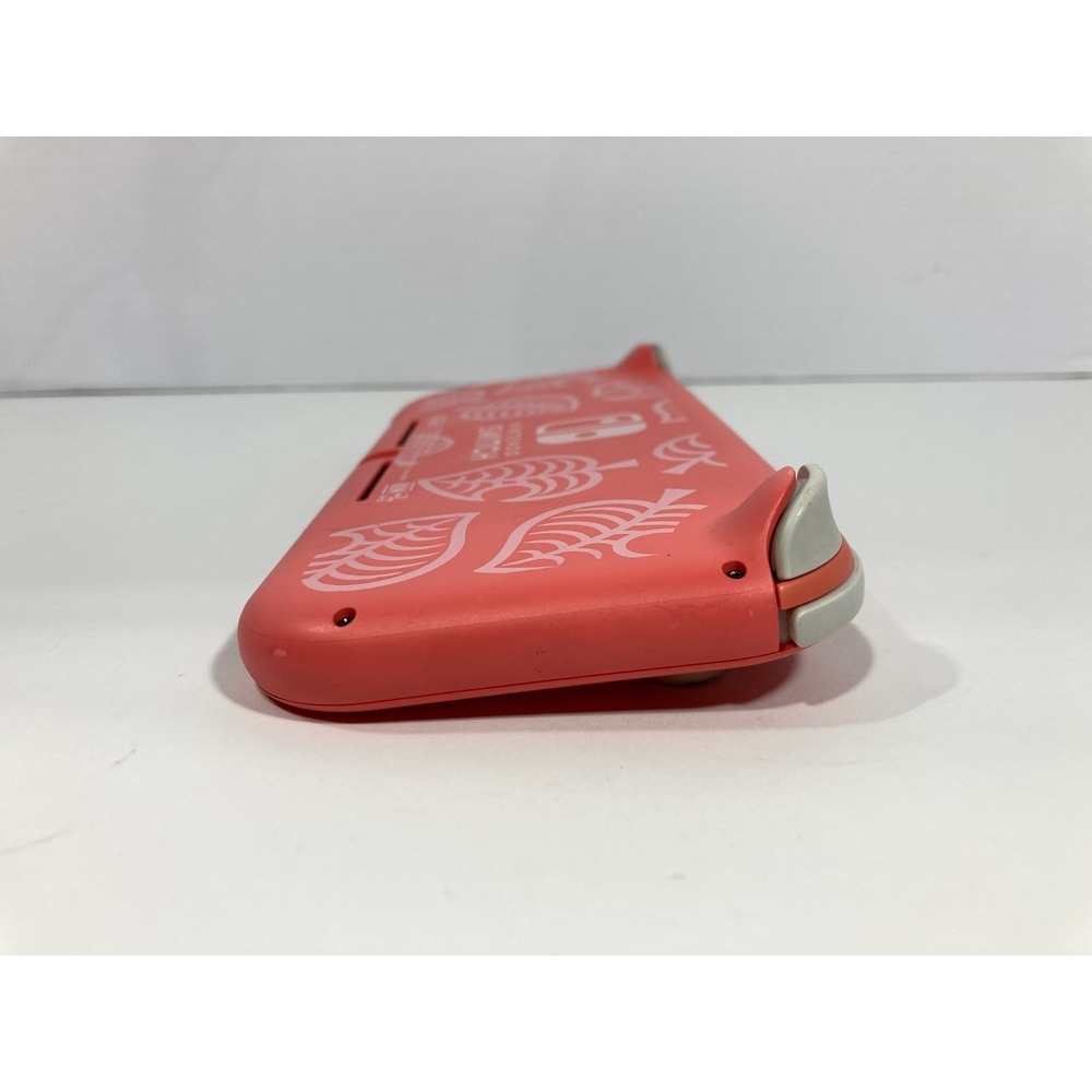 Nintendo Switch Lite Isabelle Aloha Animal Crossing Coral Pink FOR PARTS REPAIR